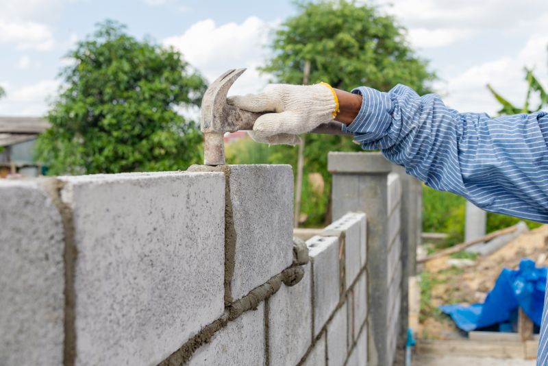 Block Wall Repair in Fountain Inn, SC