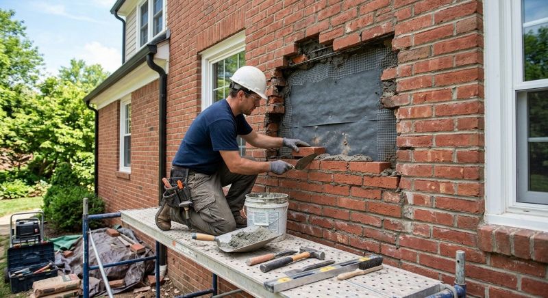 Brick Masonry Repair in Travelers Rest, SC