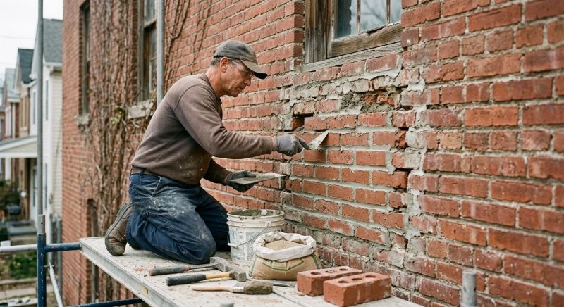 Brick Repair in Polk County, NC