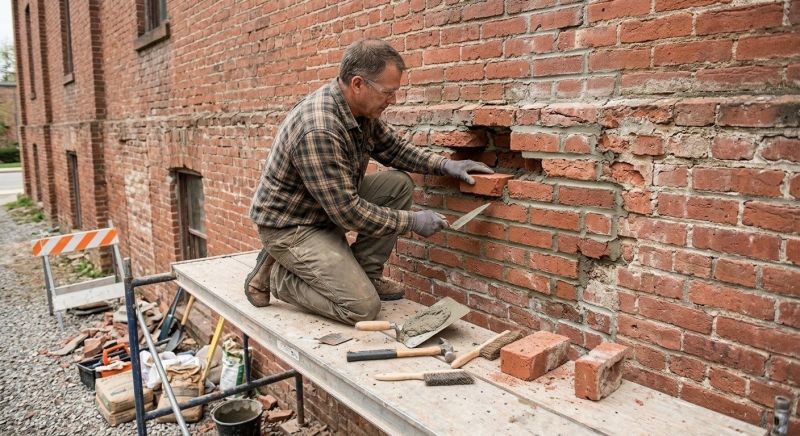 Brick Repair in Spartanburg County, SC