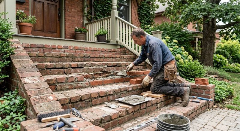 Brick Repair in Spartanburg County, SC