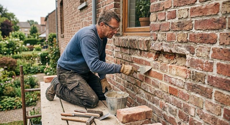 Brick Stairs Repair in Spartanburg, SC