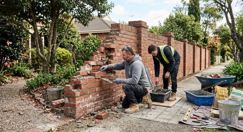 Brick Wall Repair in Spartanburg County, SC