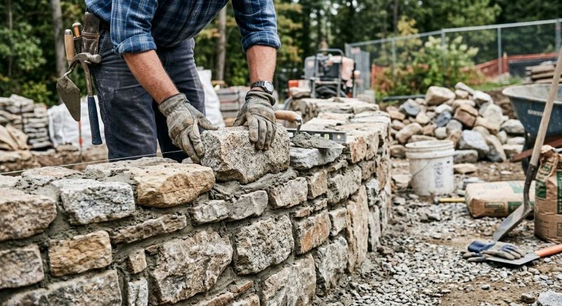 Commercial Stone Masonry in Pickens County, SC