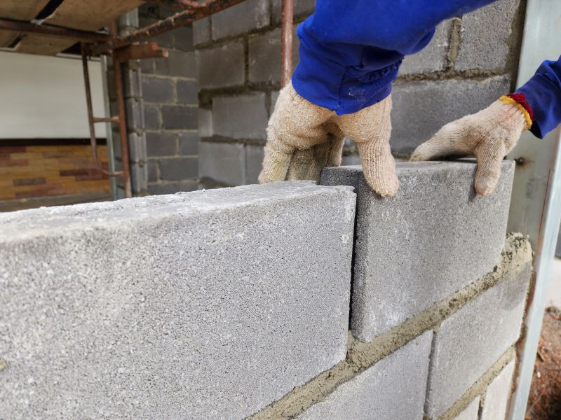 Concrete Block Repair in Zirconia, NC