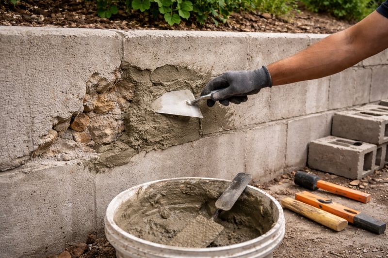 Retaining Wall Repair in Simpsonville, SC