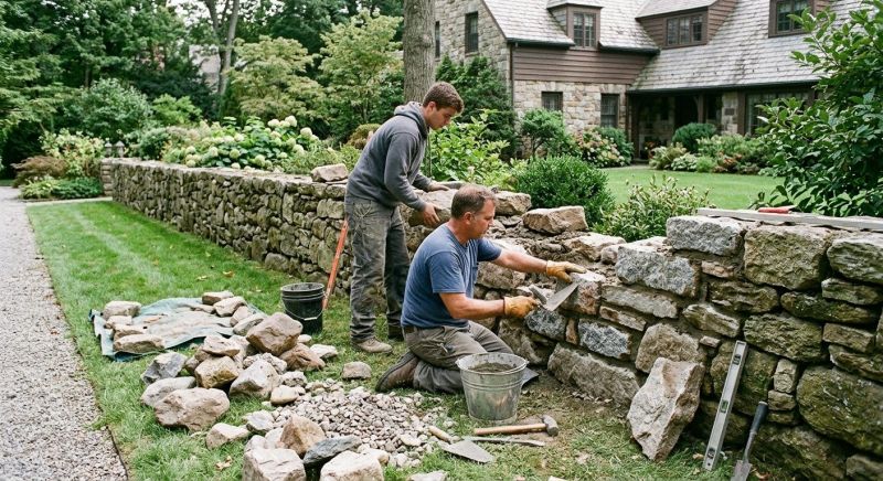 Retaining Wall Repair in Taylors, SC