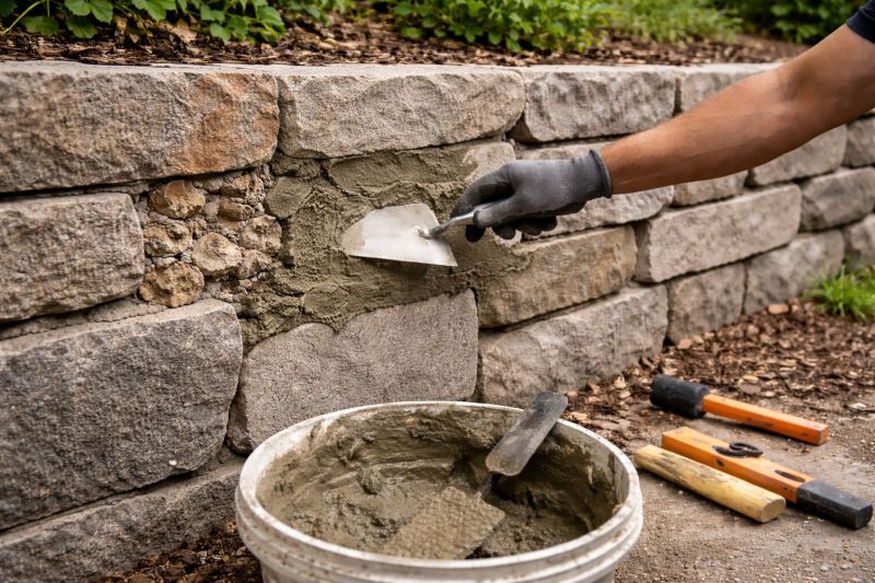 Retaining Wall Repair in Travelers Rest, SC
