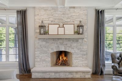 Stone Chimney Installation in Fountain Inn, SC