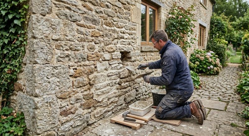 Stone Masonry Repair in Taylors, SC