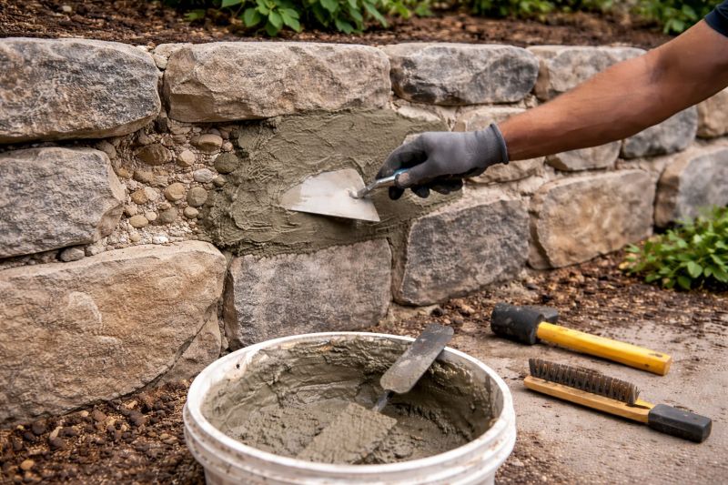 Stone Masonry Repair in Taylors, SC