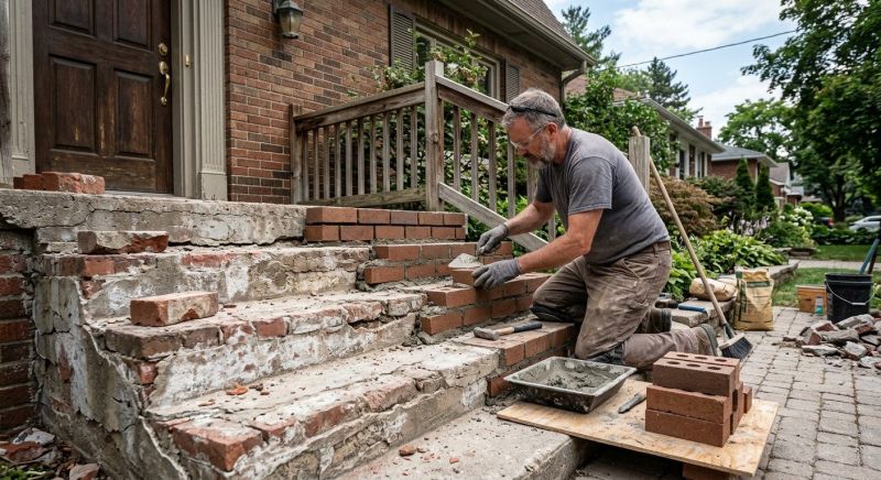Stonework Repair in Zirconia, NC